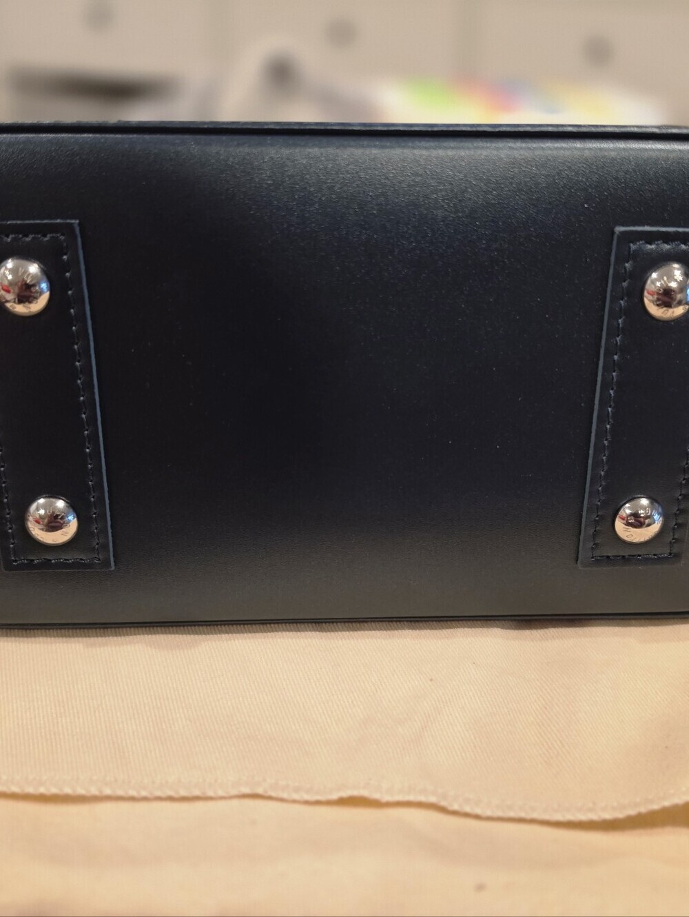 Louis Vuitton Calfskin Debossed Monogram Alma BB - Picture 5 of 12
